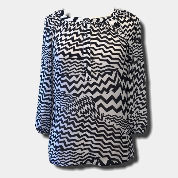 Banana Republic Peasant Top - Picture 1 of 6